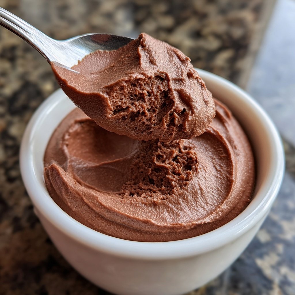 Mousse au Chocolat ohne Ei