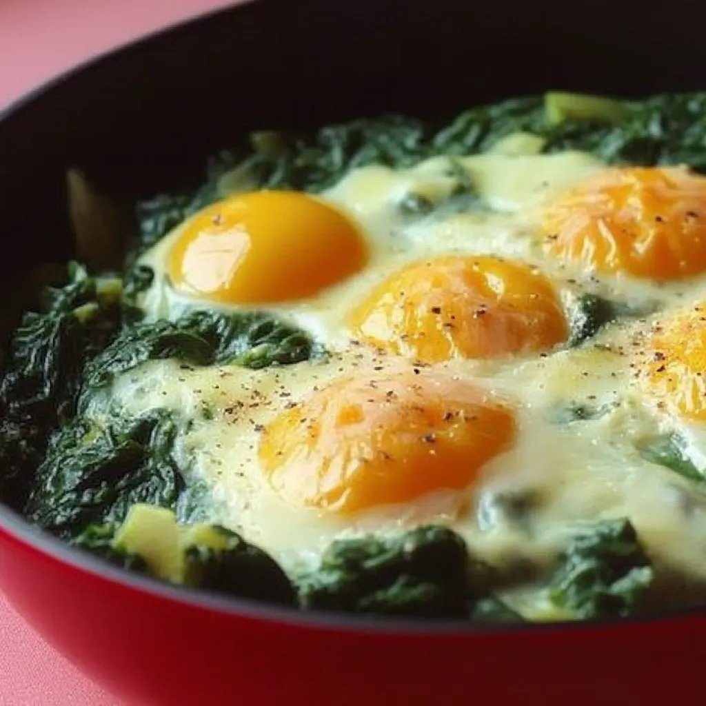 Schneller Kartoffel-Spinat-Auflauf