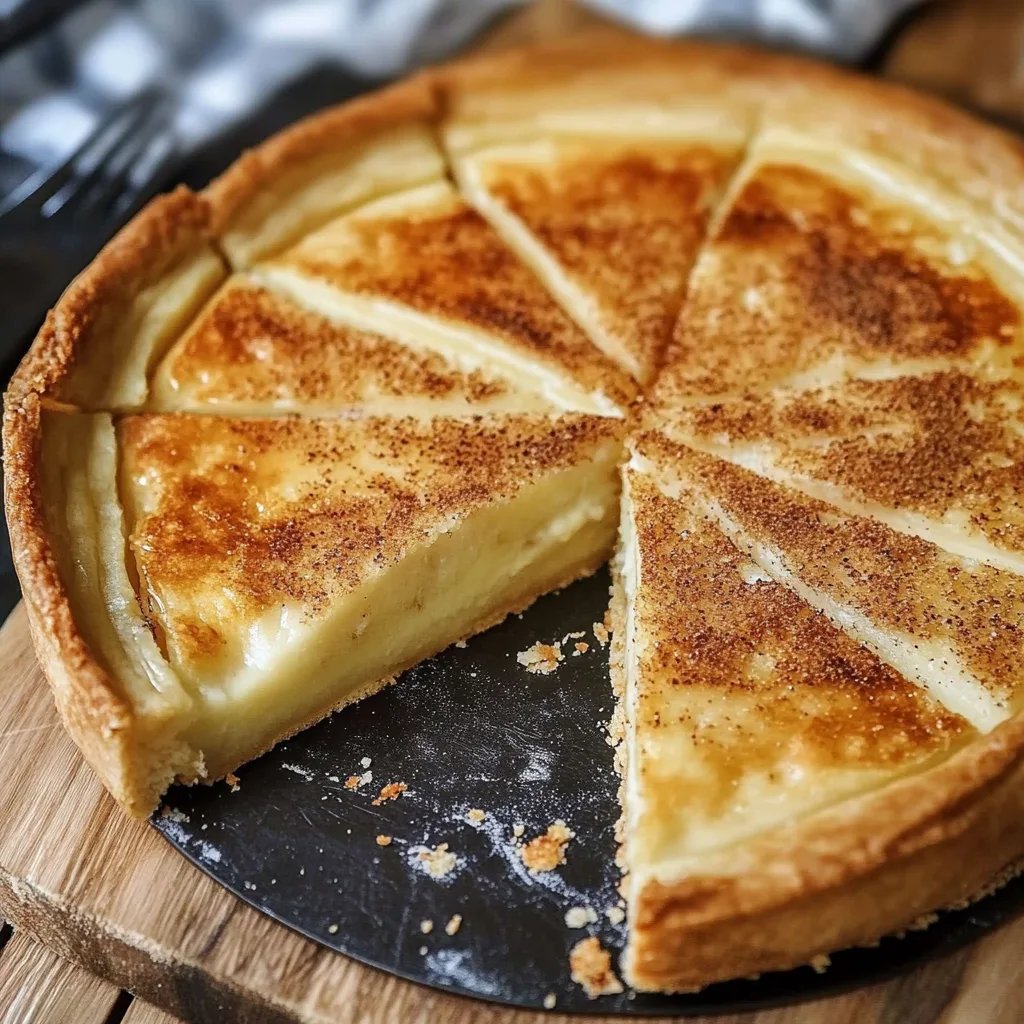 Badischer Rahmkuchen mit Hefeteig