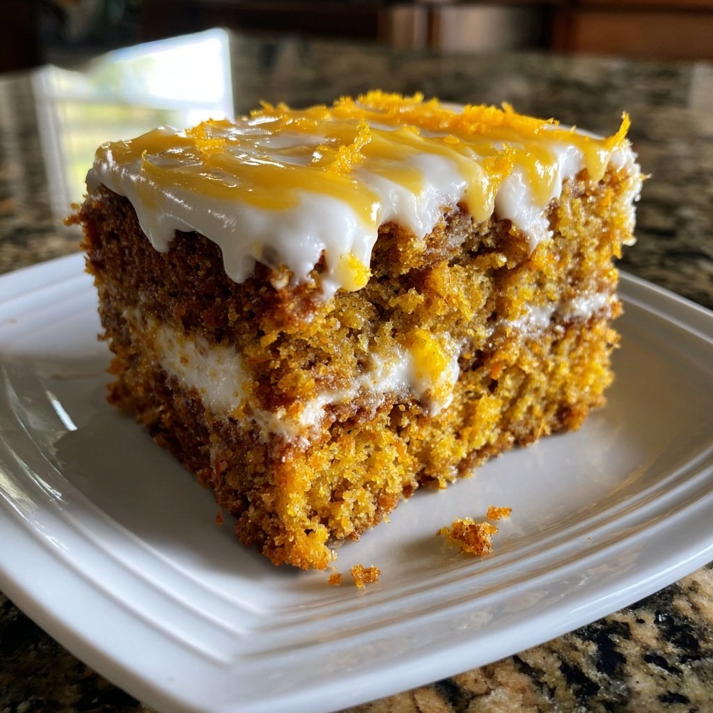 Karottenkuchen Mit Orange