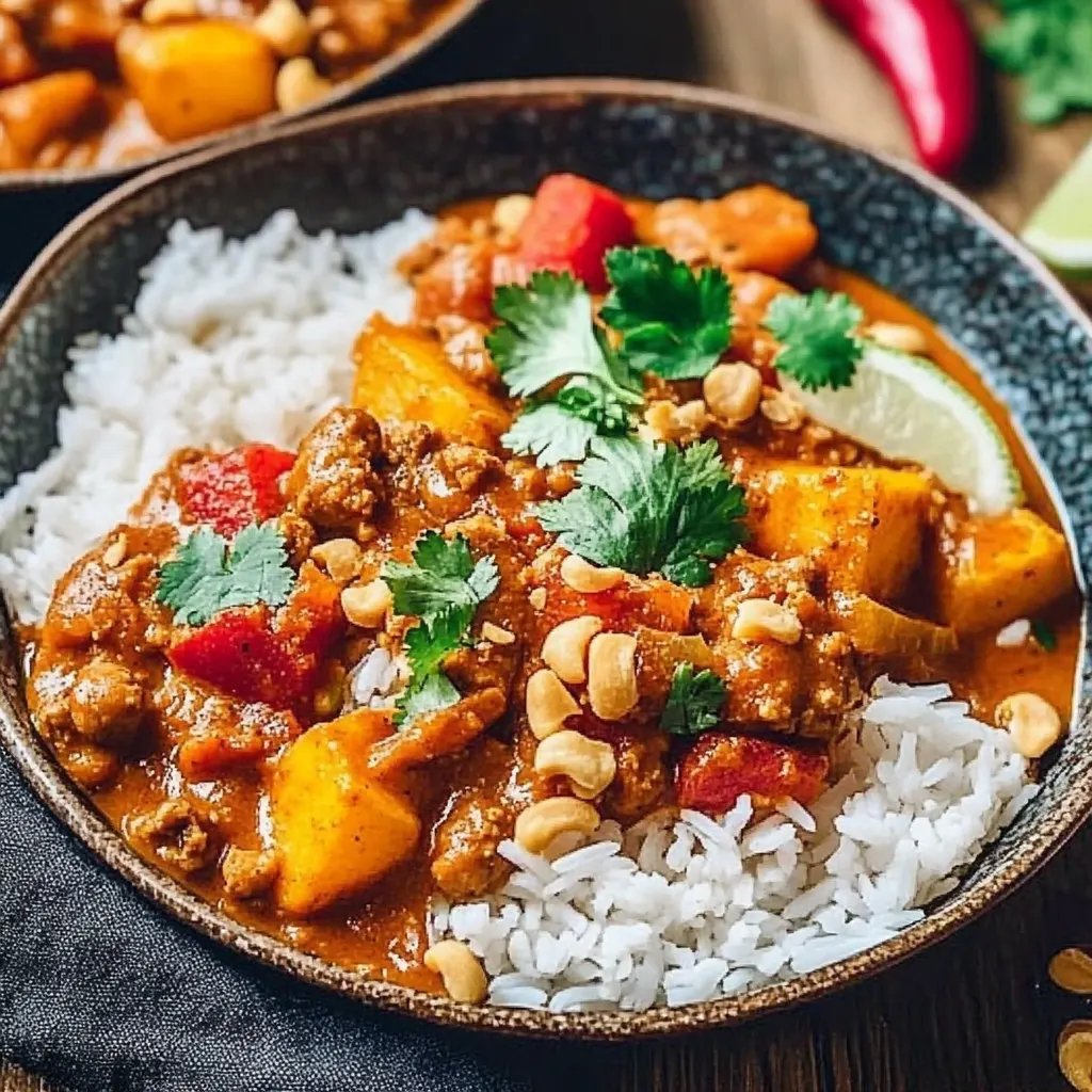 Kürbis Curry mit Linsen & Kokosmilch