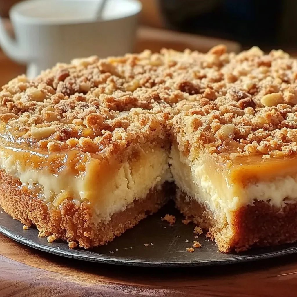 Apfel-Crumble-Käsekuchen