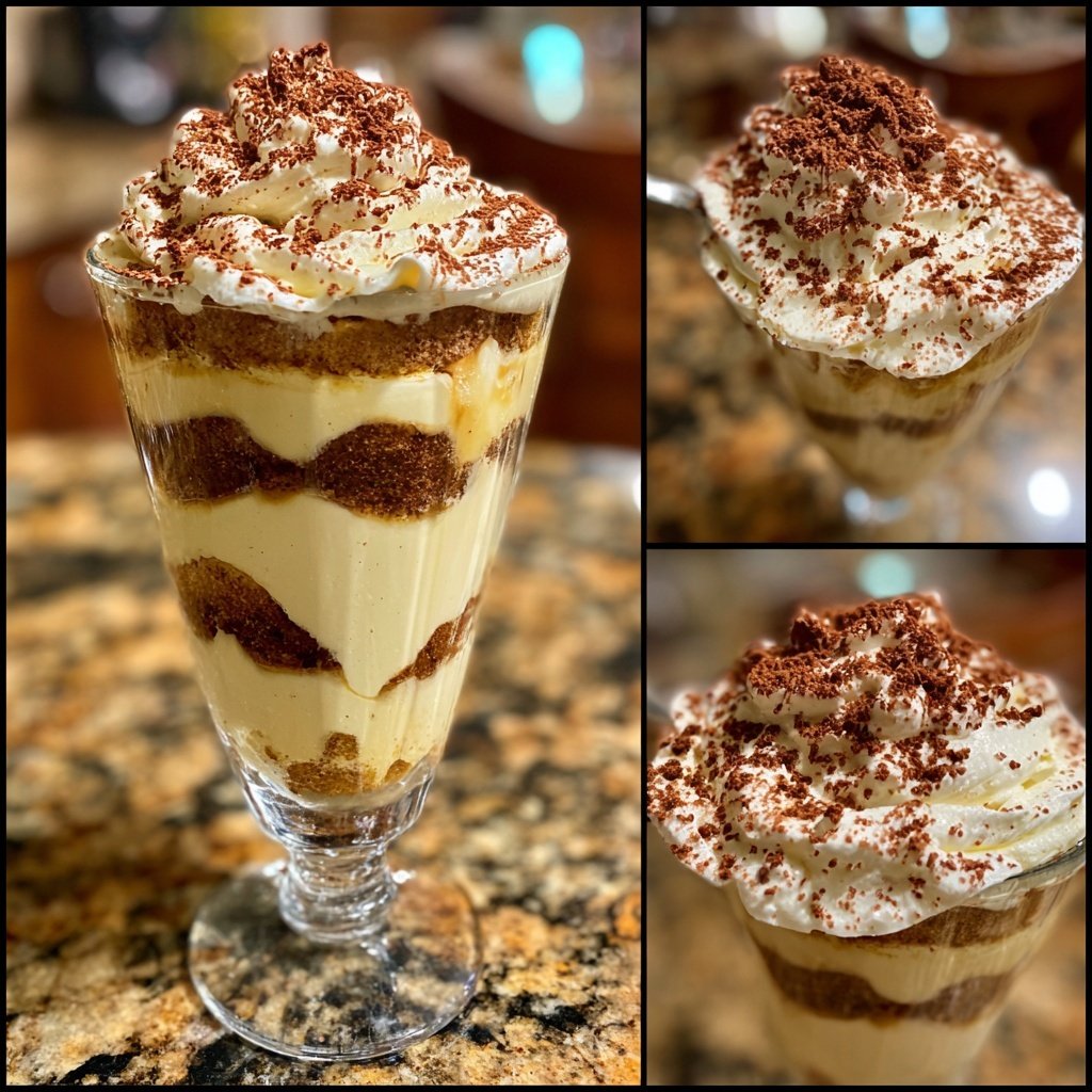 Giotto Dessert im Glas