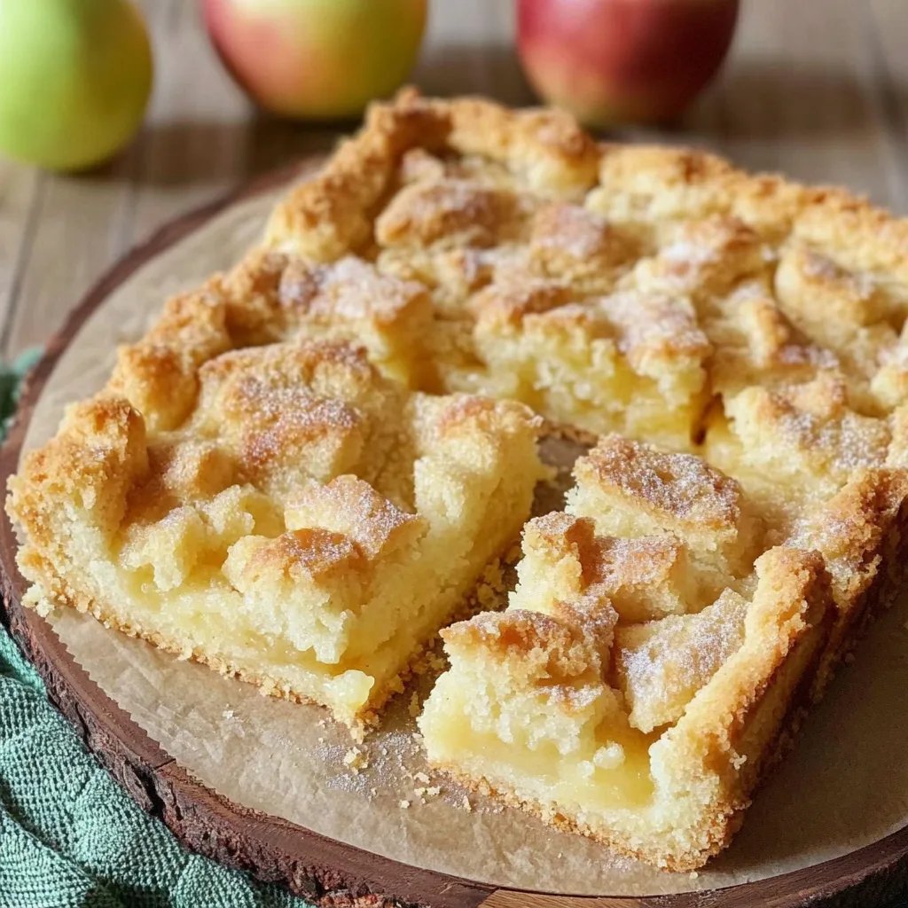 Apfelkuchen vom Blech mit Streusel