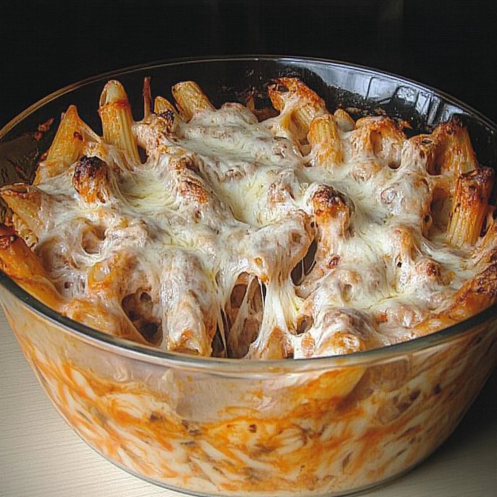 Sannes Makkaroni-Hähnchen-Auflauf