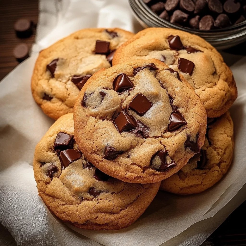 Mit Nutella gefüllte Chocolate Chip Cookies