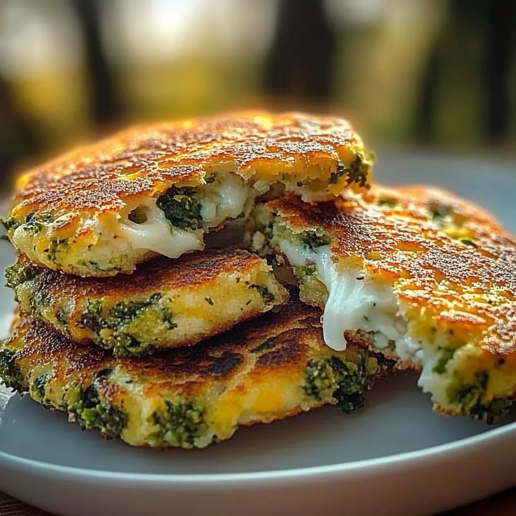 Brokkoli-Käse-Puffer