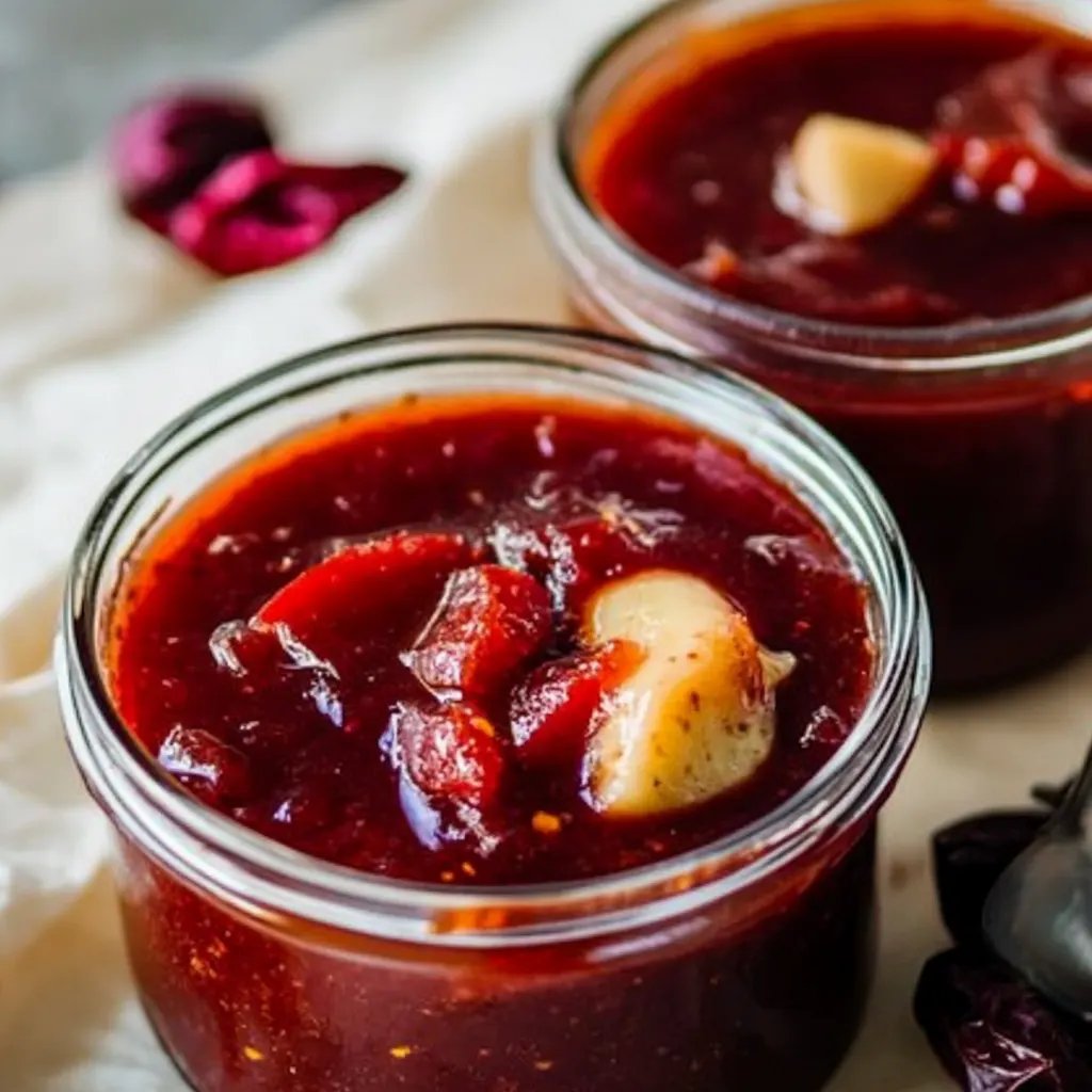 Pflaumen Chutney mit Chili und Zimt