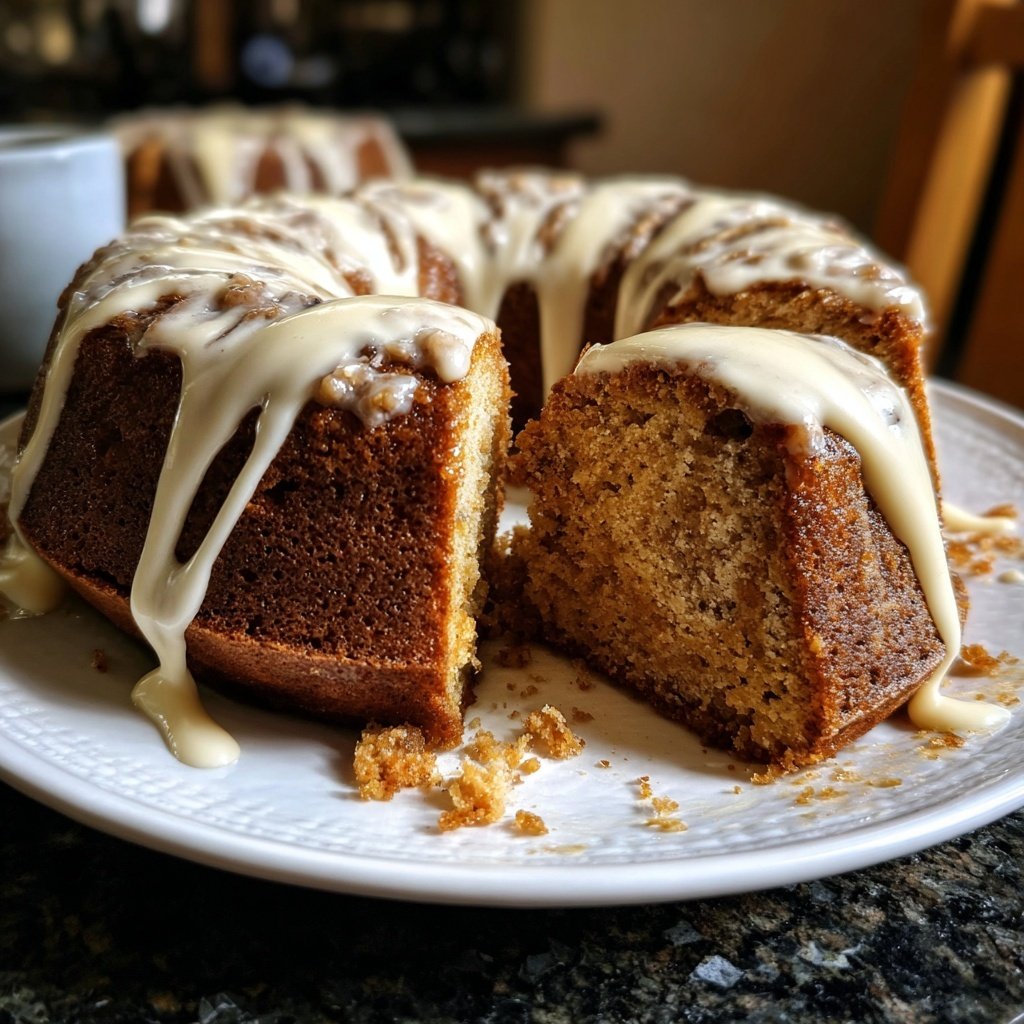 Bananenkuchen mit Vanille