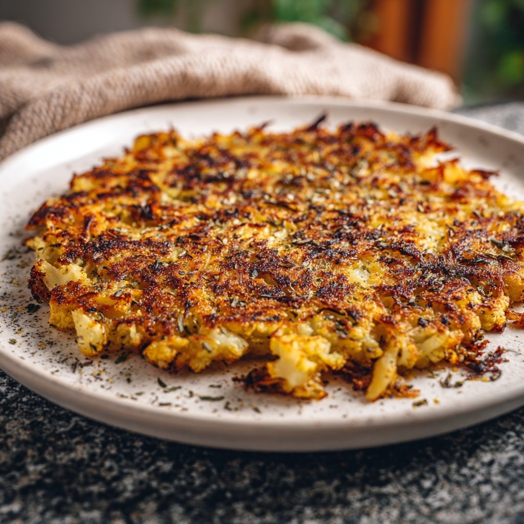 Blumenkohl Rösti Im Ofen