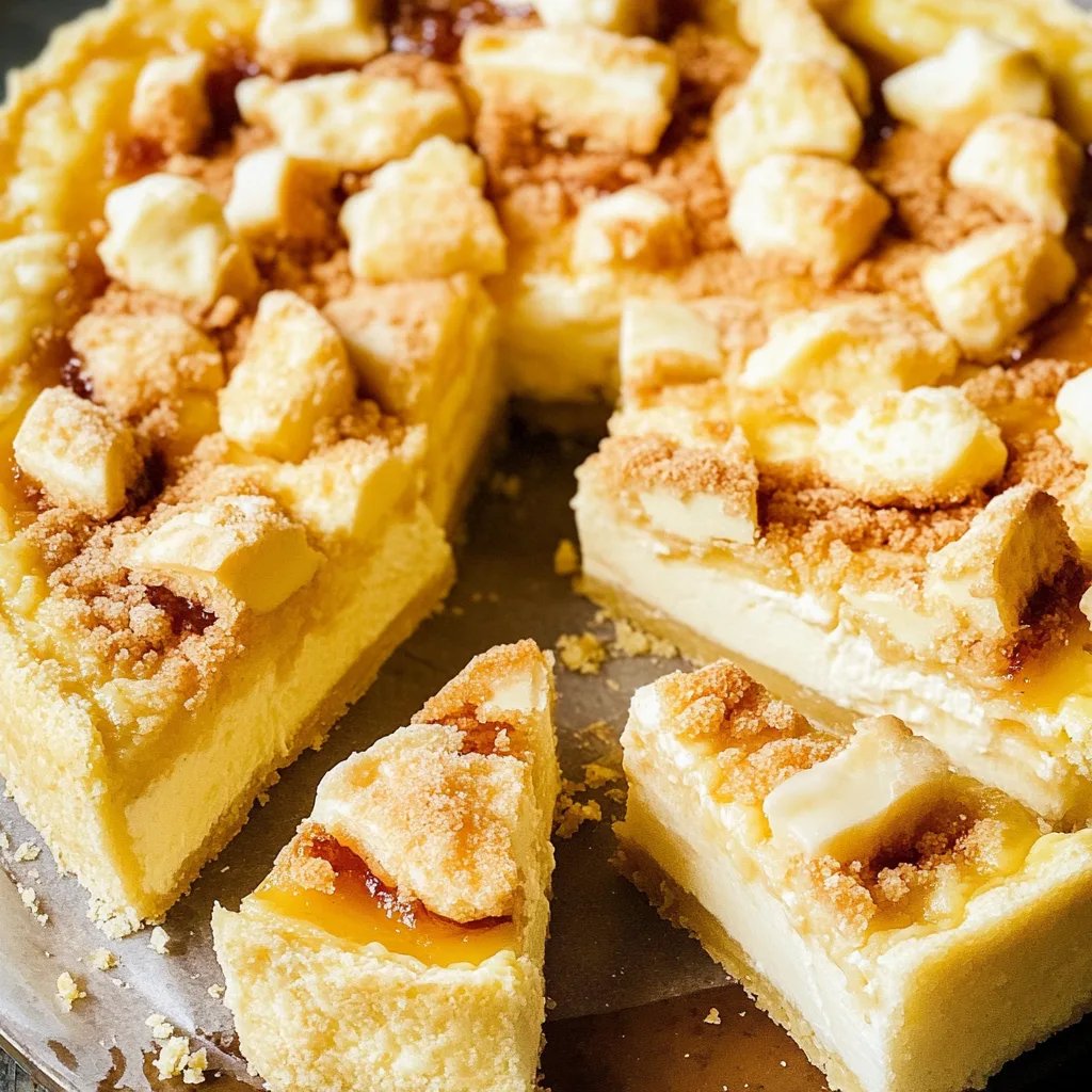 Omas Käsekuchen mit Streuseln