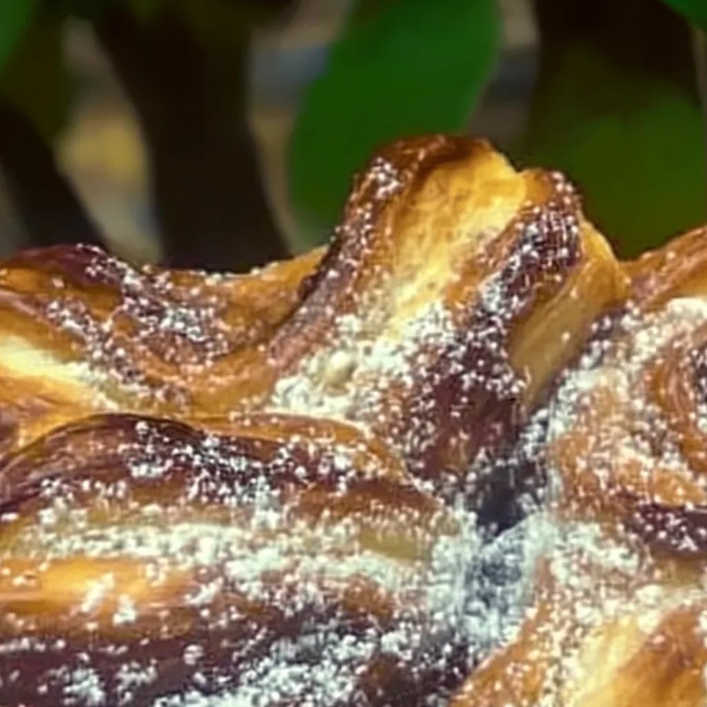 Weihnachtsbäume aus Blätterteig