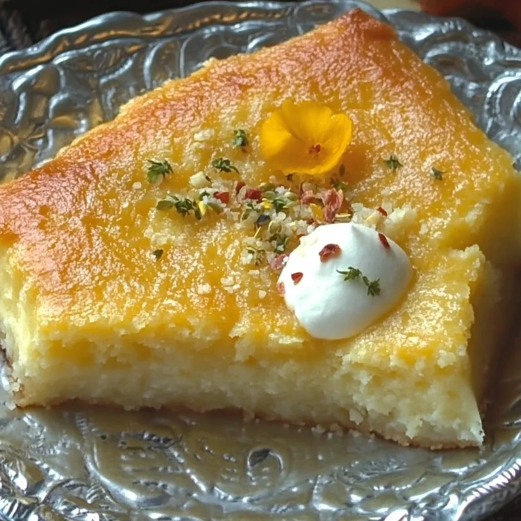 Türkischer Grießkuchen